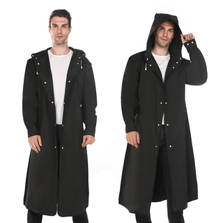 Luca - Erleben Sie Komfort im Regen mit dieser Unisex - Regenjacke - Leichte Jacken - Schwarz - Müller Mode