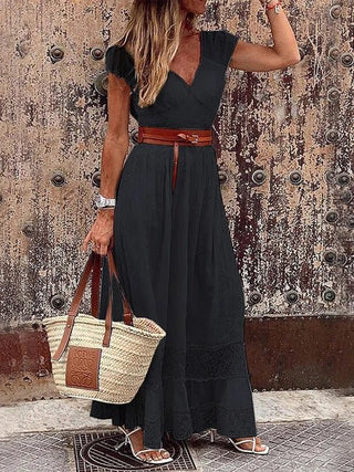 Luisa - Kanten Kleid - Vintage Eleganz - Kleider - Schwarz - Müller Mode