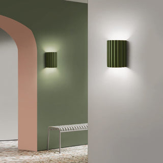 Lumière - Halbkreisförmige Wandleuchte aus Harz - Wandleuchte - Grün - Müller Mode