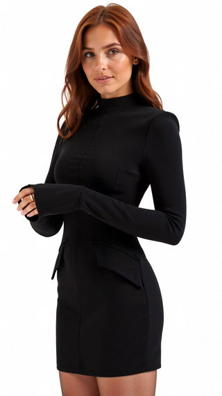 Maja - Sommerkleid - Bequem - Kleider - Schwarz - Müller Mode