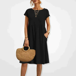 Malia - Kleid - Oversized - Kleider - Schwarz - Müller Mode