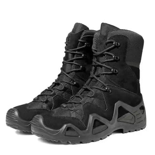 Marcellus - Taktische Wanderstiefel - Wasserdicht und Rutschfest - Wander - & Bergschuhe - Schwarz - Müller Mode