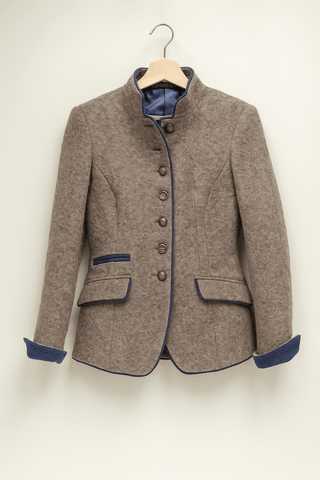 Maryse Blazer mit Stehkragen - Blazers - Hellbraun - Müller Mode