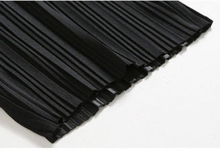 Mateusz Gestreiftehose mit Kordelzug - Hosen - Schwarz - Müller Mode