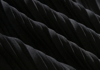 Mateusz Gestreiftehose mit Kordelzug - Hosen - Schwarz - Müller Mode