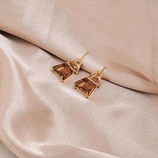 Micara - Amber Prism - Ohrringe - Ohrringe - Bronze - Müller Mode