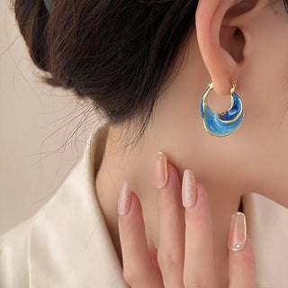 Micara - Blue Lagoon - Ohrringe - Ohrringe - Blau - Müller Mode