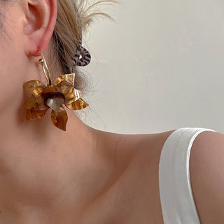 Micara - Boho Blossoms - Ohrringe - Ohrringe - Braun - Müller Mode