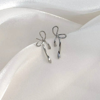Micara - Bow Knots - Ohrringe - Ohrringe - Silber - Müller Mode