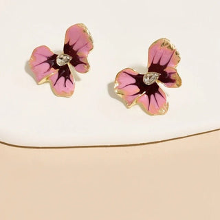 Micara - Butterfly Kisses - Ohrringe - Ohrringe - Rosa - Müller Mode