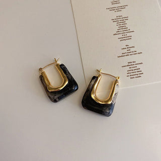 Micara - Citrine Arch - Ohrringe - Ohrringe - Grau - Müller Mode