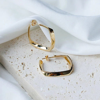 Micara - Classy Squares - Ohrringe - Ohrringe - Gold - Müller Mode