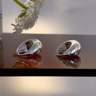 Micara - Cosmic Circles - Ohrringe - Ohrringe - Silber - Müller Mode