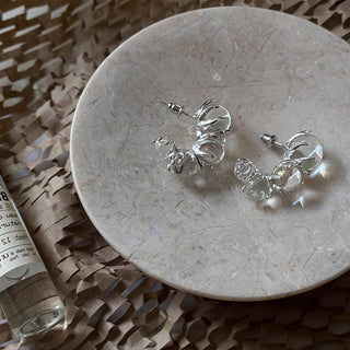 Micara - Crystal Drops - Ohrringe - Ohrringe - Transparent - Müller Mode