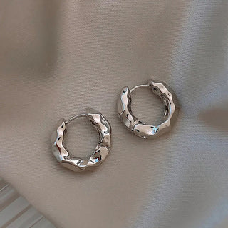 Micara - Curved Glam - Ohrringe - Ohrringe - Silber - Müller Mode