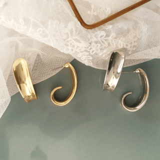 Micara - Curvy Glam - Ohrringe - Ohrringe - Gold - Müller Mode