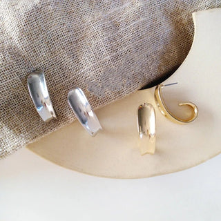 Micara - Curvy Glam - Ohrringe - Ohrringe - Silber - Müller Mode