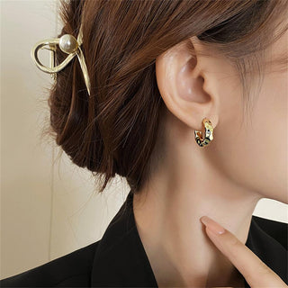 Micara - Dimpled Charms - Ohrringe - Ohrringe - Silber - Müller Mode