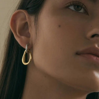 Micara - Double Charmers - Ohrringe - Ohrringe - Silber/Gold - Müller Mode