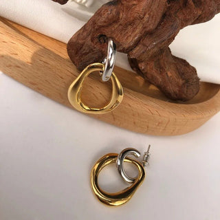 Micara - Double Charmers - Ohrringe - Ohrringe - Silber/Gold - Müller Mode