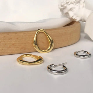 Micara - Double Charmers - Ohrringe - Ohrringe - Silber/Gold - Müller Mode