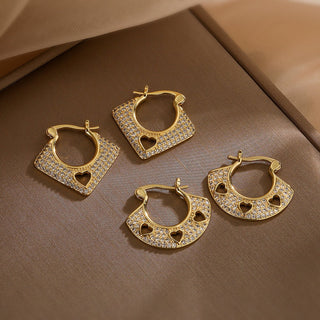 Micara - Flair Hearts - Ohrringe - Ohrringe - Fächer - Müller Mode