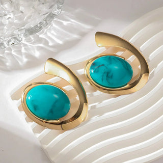 Micara - Gemstone Orb - Ohrringe - Ohrringe - Gold - Müller Mode