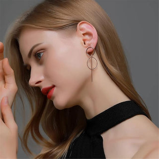Micara - Geometric Dangles - Ohrringe - Ohrringe - Gold - Müller Mode