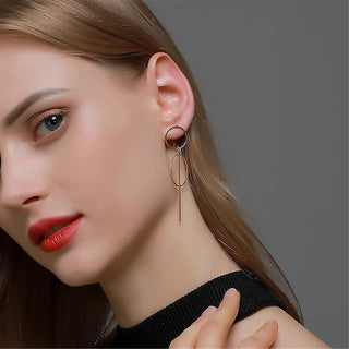 Micara - Geometric Dangles - Ohrringe - Ohrringe - Silber - Müller Mode