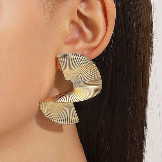 Micara - Glam Spirals - Ohrringe - Ohrringe - Gold - Müller Mode