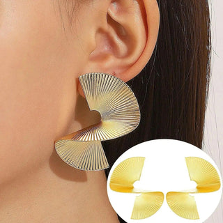 Micara - Glam Spirals - Ohrringe - Ohrringe - Silber - Müller Mode