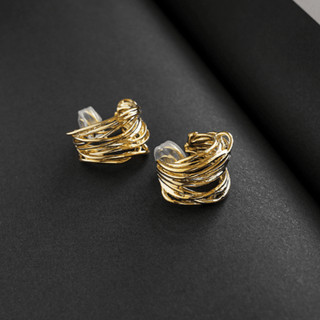 Micara - Glam Weavers - Ohrringe - Ohrringe - Gold - Müller Mode