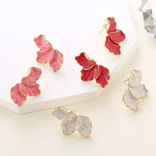 Micara - Glazed Petals - Ohrringe - Ohrringe - Rosa - Müller Mode
