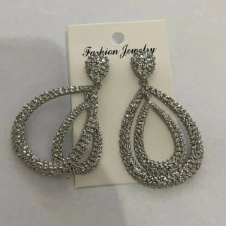 Micara - Glitzy Drops - Ohrringe - Ohrringe - Silber - Müller Mode