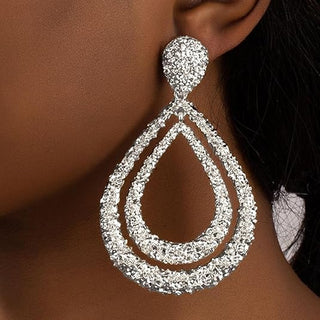 Micara - Glitzy Drops - Ohrringe - Ohrringe - Silber - Müller Mode