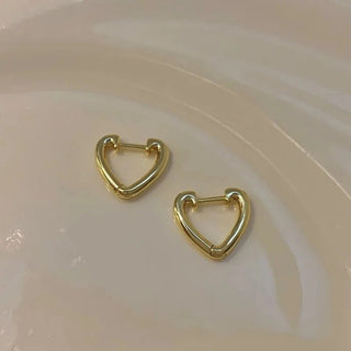 Micara - Heart Locks - Ohrringe - Ohrringe - Gold - Müller Mode