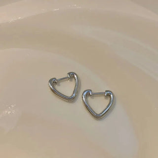 Micara - Heart Locks - Ohrringe - Ohrringe - Silber - Müller Mode