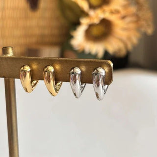 Micara - Heartfelt Hoops - Ohrringe - Ohrringe - Gold - Müller Mode