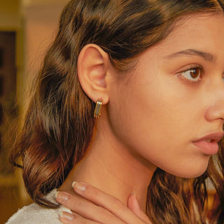 Micara - Helix Halo - Ohrringe - Ohrringe - Gold Silber - Müller Mode