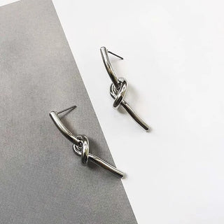 Micara - Knotty Dangles - Ohrringe - Ohrringe - Silber - Müller Mode