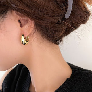 Micara - Lunar Hoops - Ohrringe - Ohrringe - Gold - Müller Mode