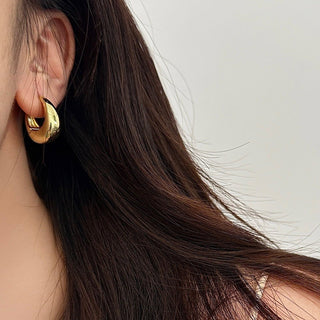 Micara - Lunar Hoops - Ohrringe - Ohrringe - Gold - Müller Mode