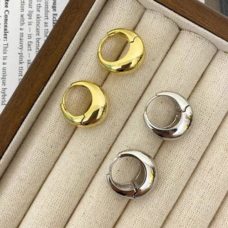 Micara - Lunar Hoops - Ohrringe - Ohrringe - Silber - Müller Mode