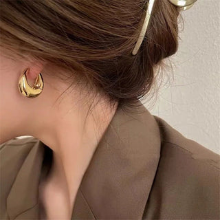 Micara - Lunar Hoops - Ohrringe - Ohrringe - Gold - Müller Mode