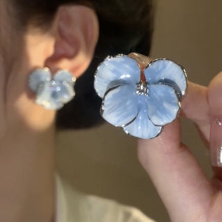 Micara - Lush Blossoms - Ohrringe - Ohrringe - Rot - Müller Mode