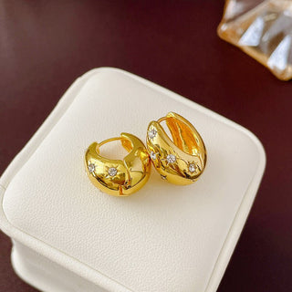 Micara - Luxe Pears - Ohrringe - Ohrringe - Gold - Müller Mode