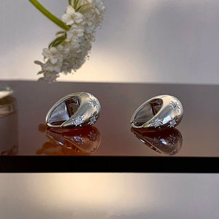 Micara - Luxe Pears - Ohrringe - Ohrringe - Silber - Müller Mode