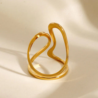 Micara - Luxe Twisters - Ringe - Ringe - Gold - Müller Mode