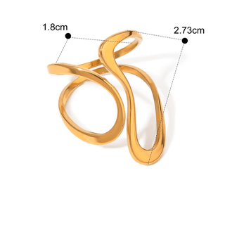Micara - Luxe Twisters - Ringe - Ringe - Gold - Müller Mode