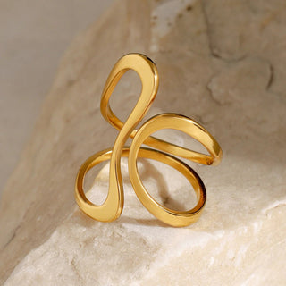 Micara - Luxe Twisters - Ringe - Ringe - Gold - Müller Mode